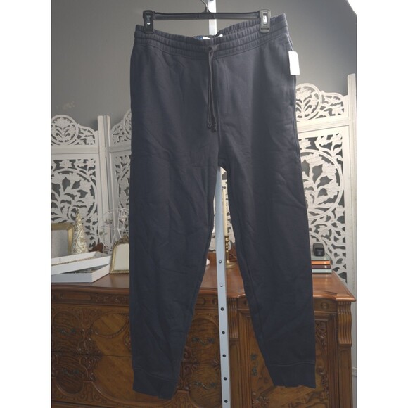 New Old Navy Men's Sweatpants Joggers Pull On Pockets Blue Size L Tall Navy Blue - Picture 1 of 6